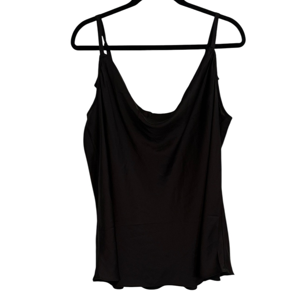 ☀️ Torrid Black Cowl Neck Sleeveless Blouse